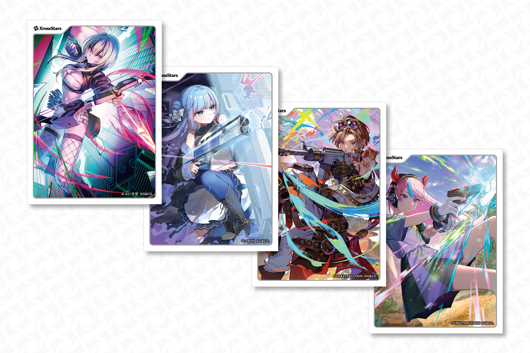 オフィシャルスリーブ vol.18-21 | Xross Stars | クロススターズ